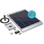 Solar Technology International PV Logic 80Wp Motorhome Kit Alloy Aero Fitting Kit