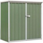 Sealey Sealey 1.5 x 0.8 x 1.5m Galvanized Green Steel Shed