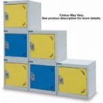 Barton Storage Barton Storage Silver/Blue 380 Cube Locker