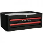 Sealey Sealey AP28102BR Mid-Box 2 Drawer Retro Style (Black and Red)