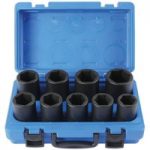 Laser Laser 6409 3/4″Drive Deep Impact Socket Set 9 Piece