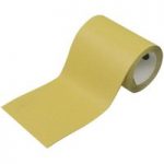 National Abrasives Yellow Aluminium Oxide Paper – 5m Roll, 120 Grit