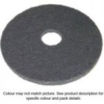 National Abrasives Floor Cleaning Pads 10″ Black 5 Pack