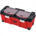 Machine Mart Xtra Draper Expert 660mm Tool Box with Organisers and Tote Tray