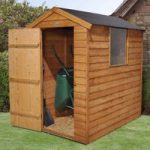 Forest Forest 4×6 Apex Overlap Dipped Shed Easy Fit Roof (Assembled)