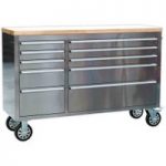 Sealey Sealey AP5510SS Mobile 10 Drawer Stainless Steel Cabinet