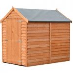 Shire Shire Overlap 6′ x 4′ Single Door Shed