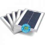 Solar Technology International PV Logic 5Wp Bulk Packed Solar Panels (5 Pack)