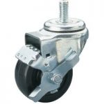 Clarke ML423 100mm Swivel & Brake Castor – Rubber