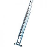 T. B. Davies Tubesca 3m Pro Platinium 3 Section Aluminium Extension Ladder