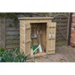 Forest Forest Pressure Treated Pent Garden Store (Assembled)