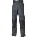 Dickies Dickies ED24/7R Grey/Black Work Trousers 40″ Regular