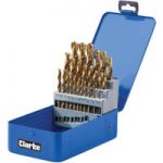Clarke Clarke CHT348 – 30pce Titanium Drill Bit Set (Metric)