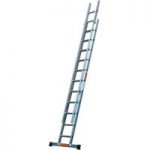 T. B. Davies TB Davies 3m Pro Trade 2 Section Extension Ladder with Stabiliser Bar