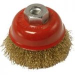 National Abrasives 85mm Crimped Wire Brush (M14)