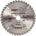 Trend Trend CSB/16540T Craft Saw Blade 165x20mm 40T