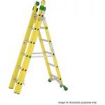 T. B. Davies TB Davies 2.6m Industrial Fibreglass Combination Ladder