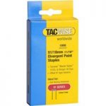 Tacwise Tacwise 91 Series 18mm Divergent Point Staples 1000 pack