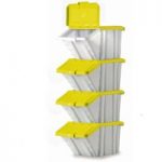 Barton Storage Barton Topstore Multi-Functional Containers with Yellow Lids