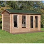 Forest Forest 4 x 3m Chiltern Log Cabin (Assembled)