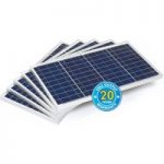 Solar Technology International PV Logic 30Wp Bulk Packed Solar Panels (5 Pack)