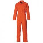 Dickies Dickies Redhawk Zip Front Coverall Orange 48R