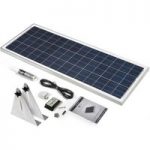 Solar Technology International PV Logic 100Wp Narrowboat Kit with Alloy Brackets