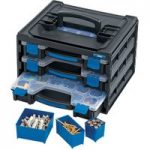 Draper Draper QC15D/3 3 Tray Stacking Organiser Unit