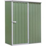 Sealey Sealey 1.5 x 0.8 x 1.9m Galvanized Green Steel Shed