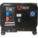 Warrior Warrior LDG6000S3 6kVA 3 Phase Silent Diesel Generator