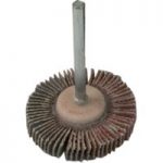 National Abrasives Aluminium Oxide Flap Wheel Coarse 80x20x6mm