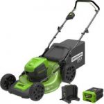 Greenworks Greenworks GD60LM46HPK2 60V 460mm Cordless Lawnmower with 2Ah Battery & Charger