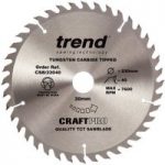 Trend Trend CSB/23040 Craft Saw Blade 230x30mm 40T