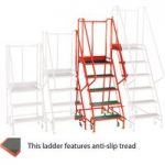 Barton Storage Barton Premier Five Tread 1.14m Step Ladder (Anti-Slip Tread)