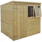 Forest Forest 7x5ft Pent Shiplap Pressure Treated Shed