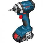 Bosch Bosch GDR 18V-LI Cordless Impact Driver with 2×1.5Ah Batteries