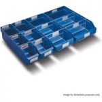 Barton Storage Barton 5009 Blue Shelf Bin (40 Pack)