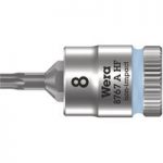 Wera Wera 8767 A HF Zyklop TORX® 1/4” DriveTX8 Socket 28mm