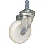 Clarke ML211W 64mm Swivel Castor – White Nylon