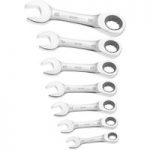 Facom Expert by Facom 7 Short Ratchet Combination Spanners 10-19mm
