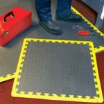 Clarke Clarke Anti Fatigue Foam Floor Tiles – Pack Of 6