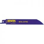Irwin Irwin Metal Cutting 6″/150mm Reciprocating Saw blades 18tpi x 5