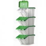 Barton Storage Barton Topstore Multi-Functional Containers with Green Lids