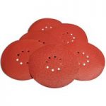 Evolution Evolution 225mm 80 Grit Red Drywall Sanding Discs (6 Pack)