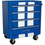Sealey Sealey AP28204BWS Rollcab 4 Drawer Retro Style (Blue and White)