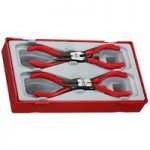 Teng Teng TT474-5 4 Piece 5″ Mega-Bite Circlip Plier Set