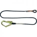 Talurit UFS PROTECTS UT210 2m Rope Lanyard with Scaffold Hook and Loop