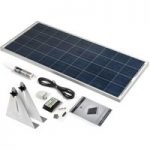 Solar Technology International PV Logic 150Wp Narrowboat Kit with Alloy Brackets