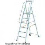 Zarges Zarges Mobile Masterstep 10 Tread with Handrails