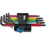 Wera Wera 967 SL/9 TORX® HF Multicolour L-key set